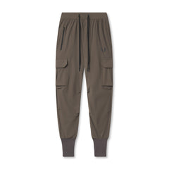 0825. Tetra-Lite® Cargo High Rib Jogger - Deep Taupe