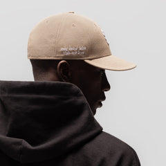New Era® 59Fifty® Low Profile Hat - Beige/White "Wings"
