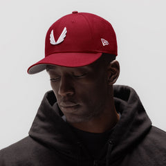 New Era® 59Fifty® Low Profile Hat - Crimson/White "Wings"