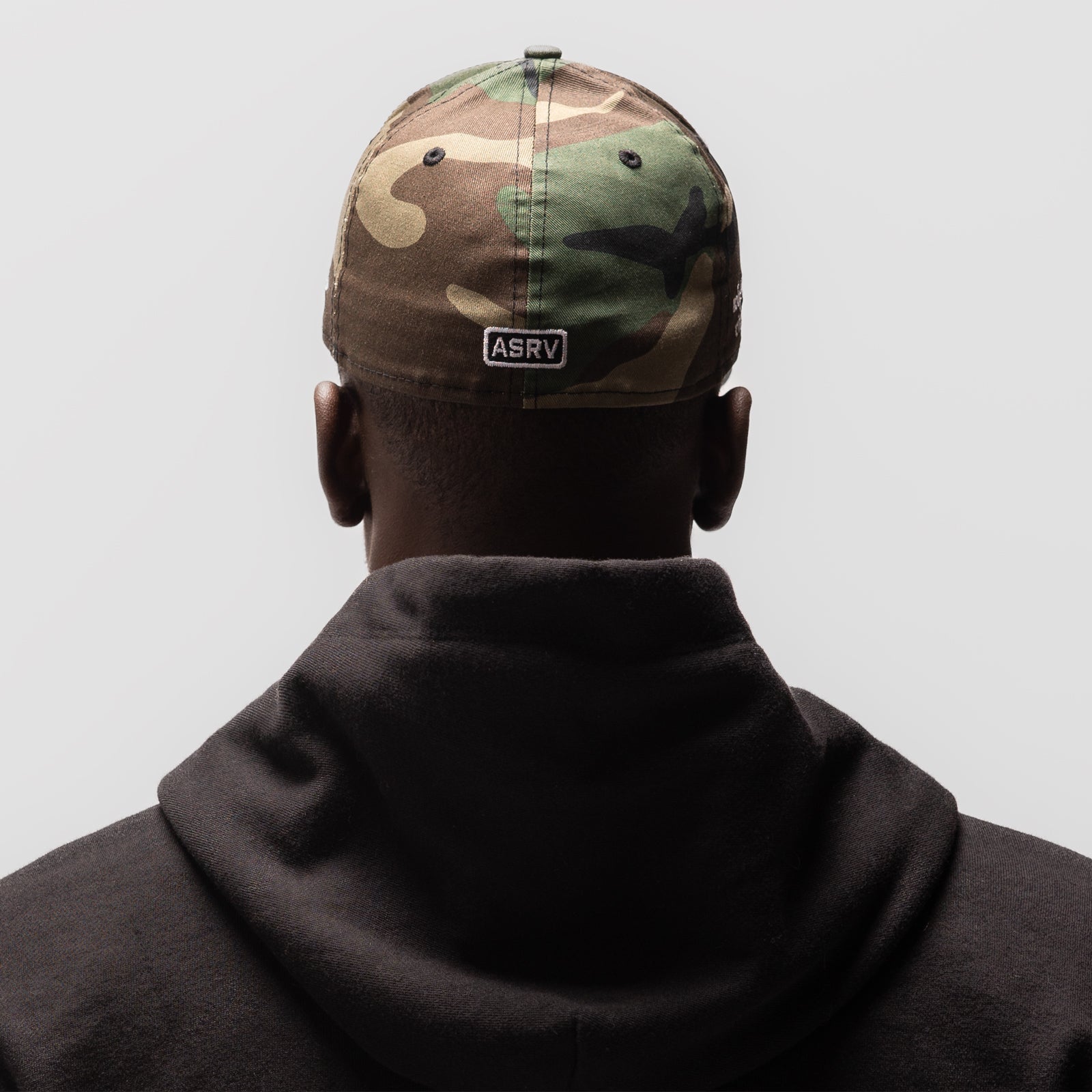 New Era® 59Fifty® Low Profile Hat - Woodland Camo/White "Wings"