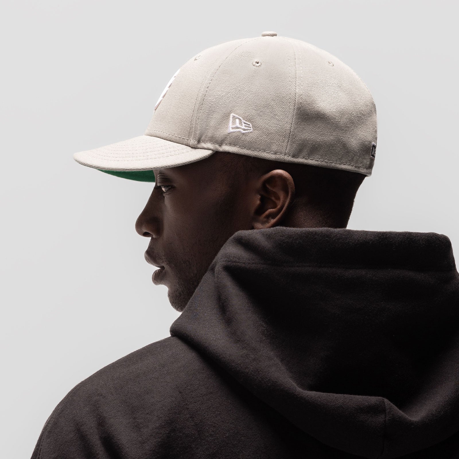 New Era® 59Fifty® Low Profile Hat - Stone/White "Wings"