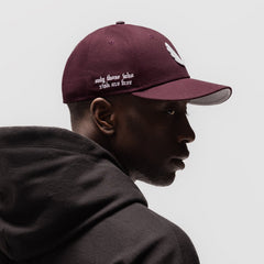 New Era® 59Fifty® Low Profile Hat - Maroon/White "Wings"