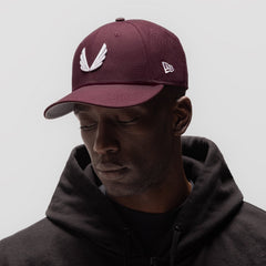 New Era® 59Fifty® Low Profile Hat - Maroon/White "Wings"