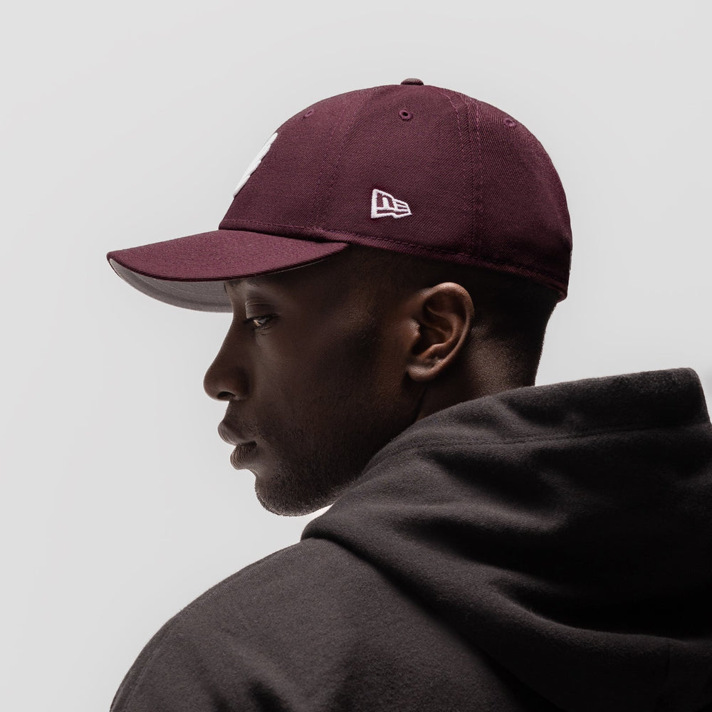 New Era® 59Fifty® Low Profile Hat - Maroon/White "Wings"