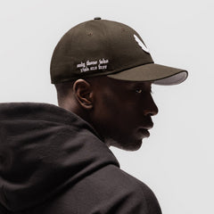 New Era® 59Fifty® Low Profile Hat - Dark Earth/White "Wings"
