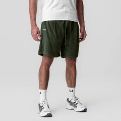 1094. Towel Terry Relaxed Short - Olive