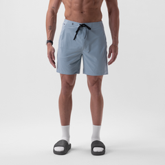 1095. Revolutional® Board Short - Light Sky
