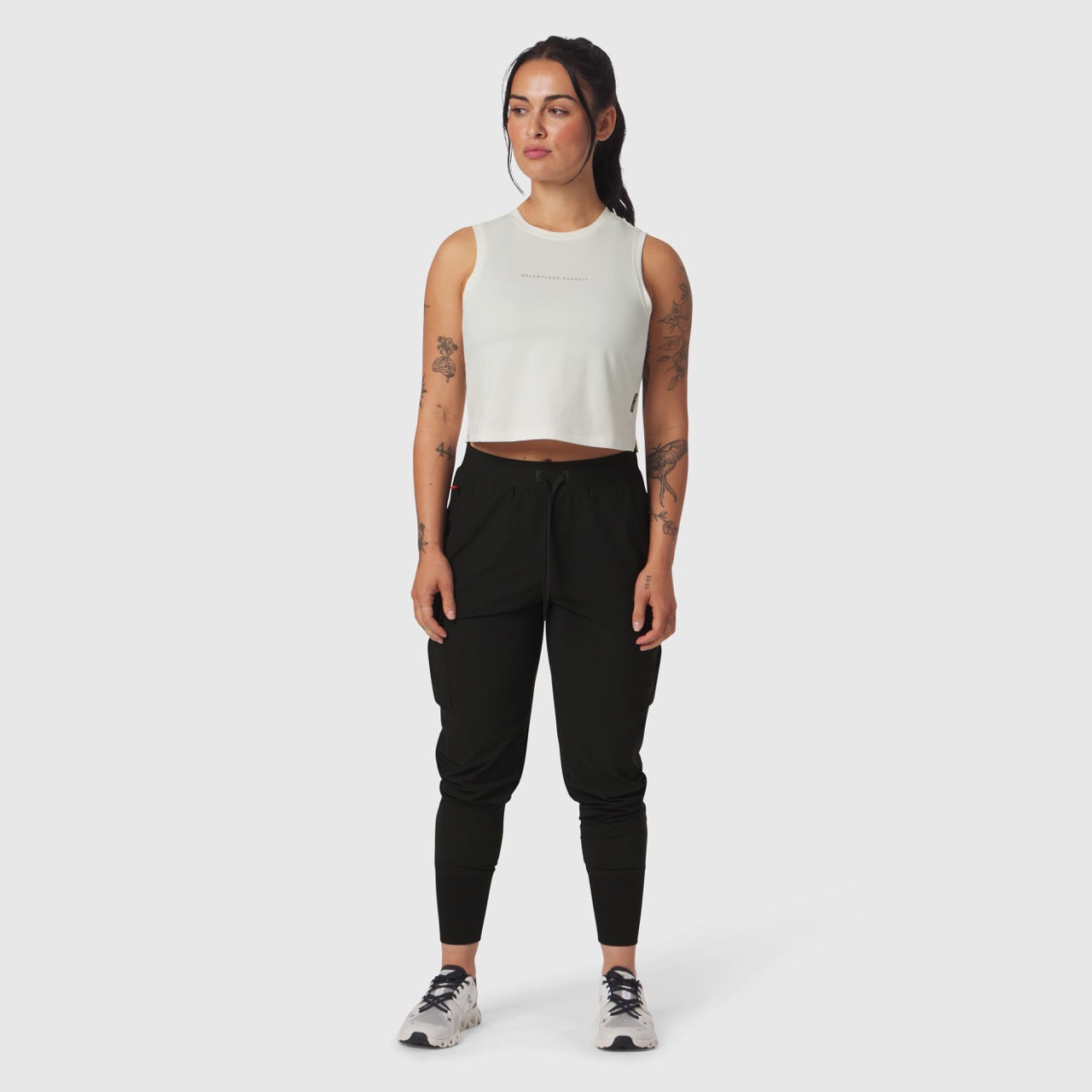W020. AeroSilver® Tank Top - Ivory Cream "RP"