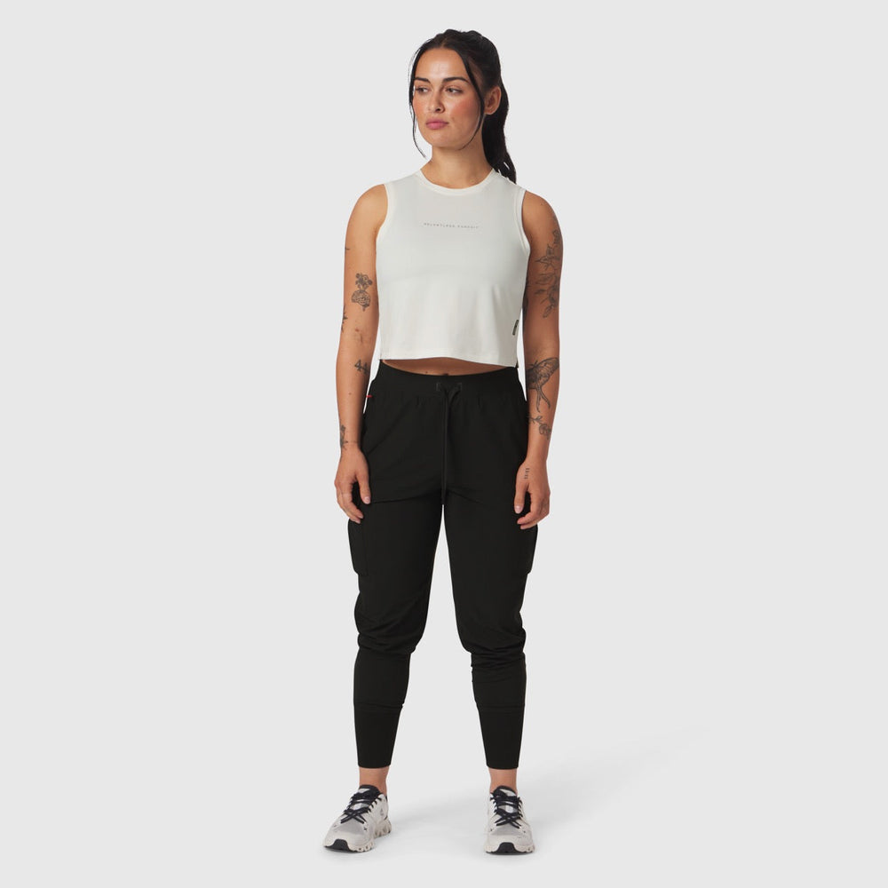 W020. AeroSilver® Tank Top - Ivory Cream "RP"