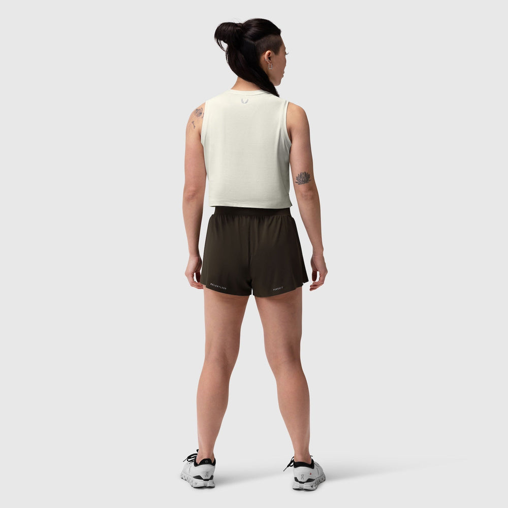 W020. AeroSilver® Tank Top - Ivory Cream "RP"