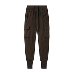 0825. Tetra-Lite® Cargo High Rib Jogger - Dark Earth