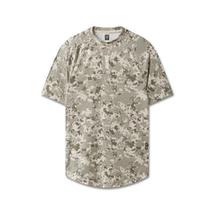 0660. AeroSilver® Established Tee - Digital Camo "Blade"