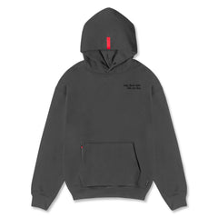 0874. Tech-Terry™ Zip Pocket Hoodie - Space Grey/Black "Brush Wings/AS