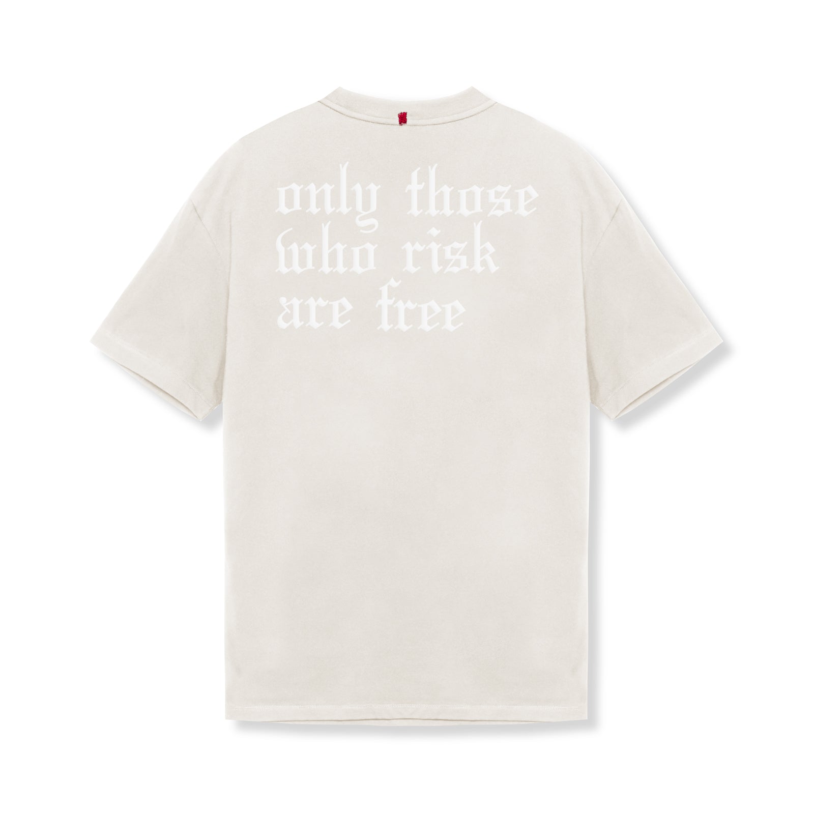 0797. Tech Essential™ Relaxed Tee - Stone/White "OTWR"