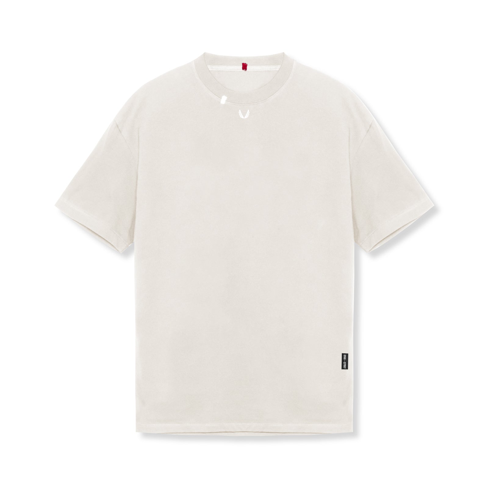 0797. Tech Essential™ Relaxed Tee - Stone/White "OTWR"