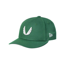 New Era® 59Fifty® Low Profile Hat - Emerald Green/White "Wings"