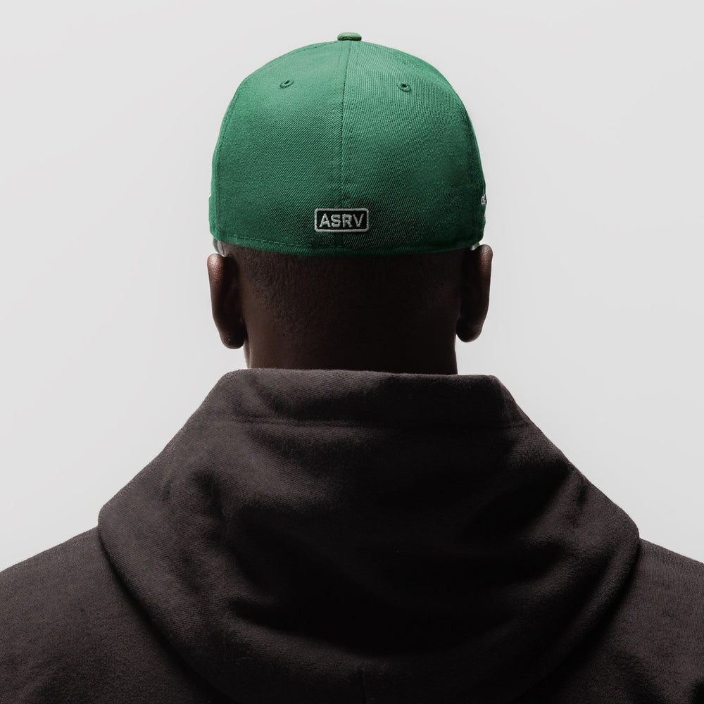 New Era® 59Fifty® Low Profile Hat - Emerald Green/White "Wings"