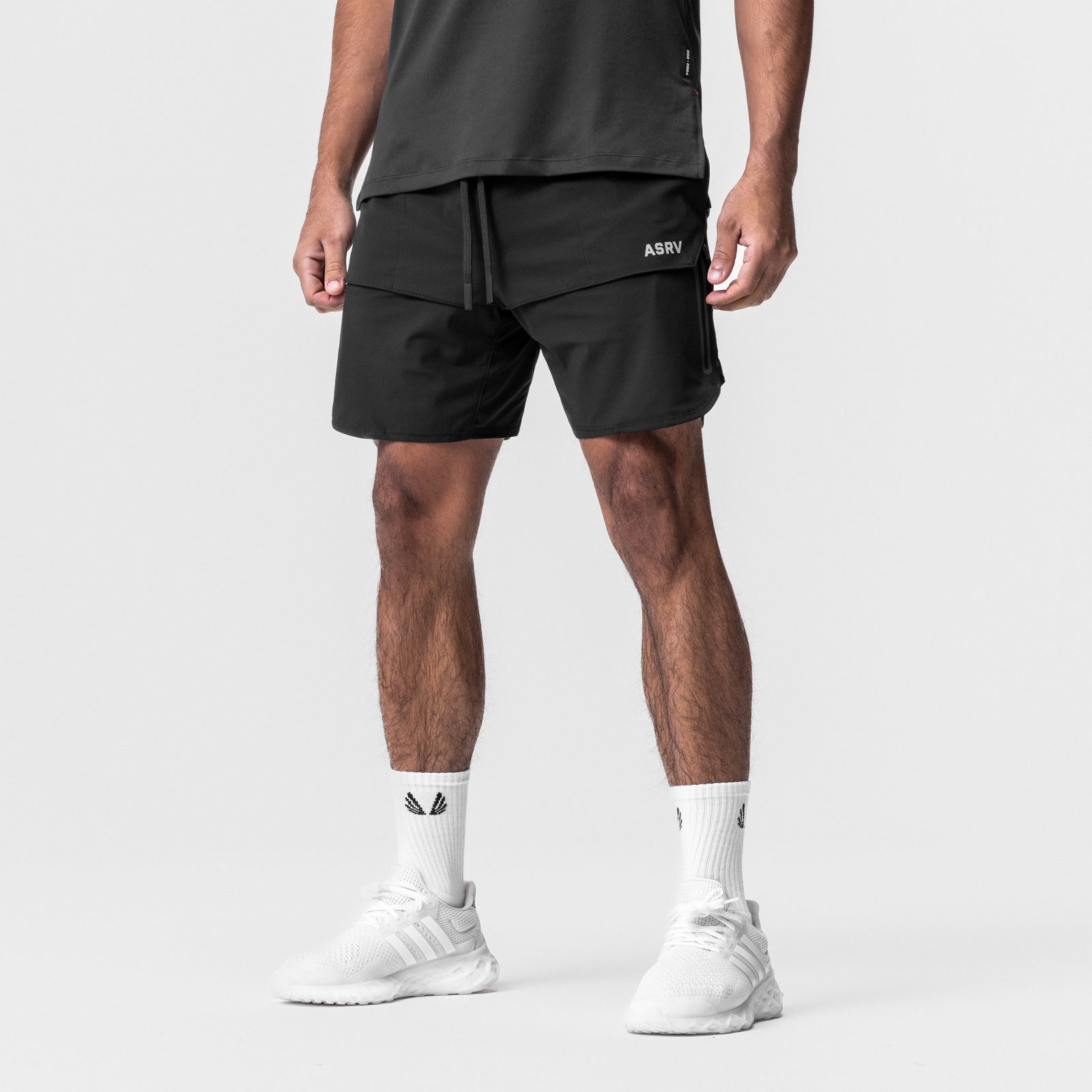 0689. Tetra-Lite® 7" Tech Short - Black