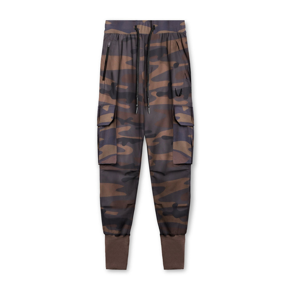 0437. Tetra-Lite® Cargo High Rib Jogger - Rust Camo