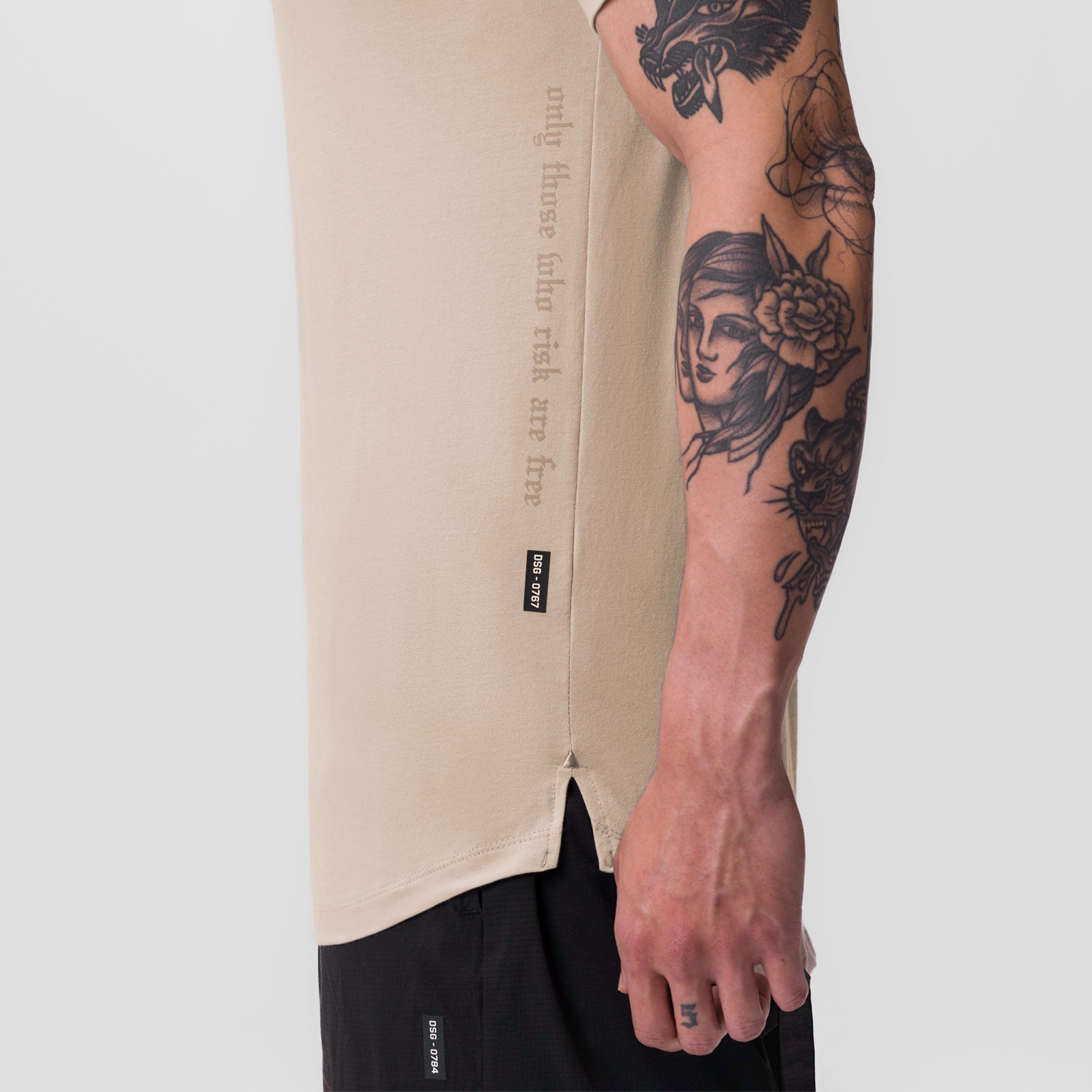 0767. Supima® Established Tee - Beige