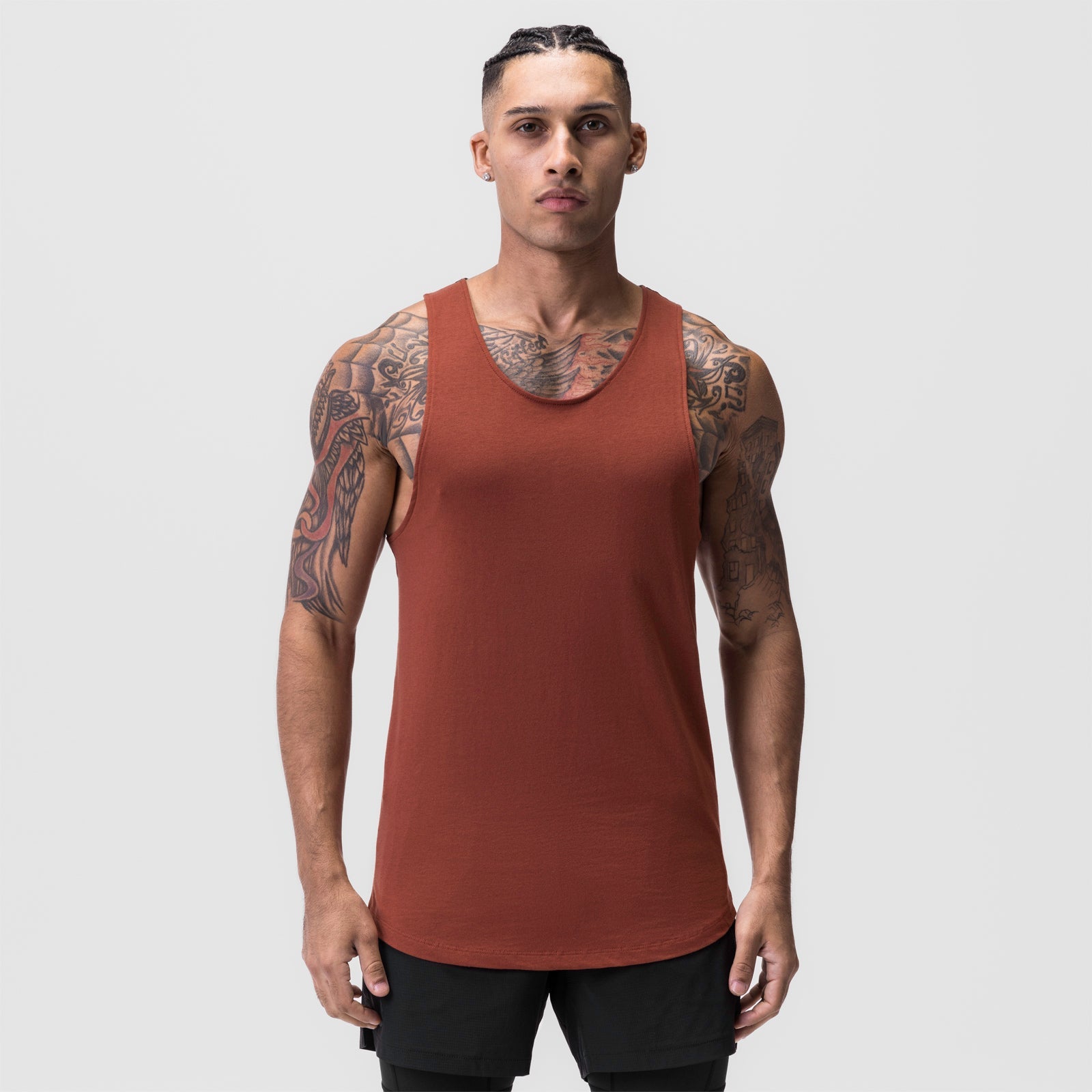 0808. Supima® Vented Tank - Brick