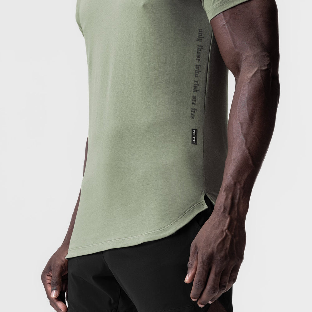 0767. Supima® Established Tee - Sage