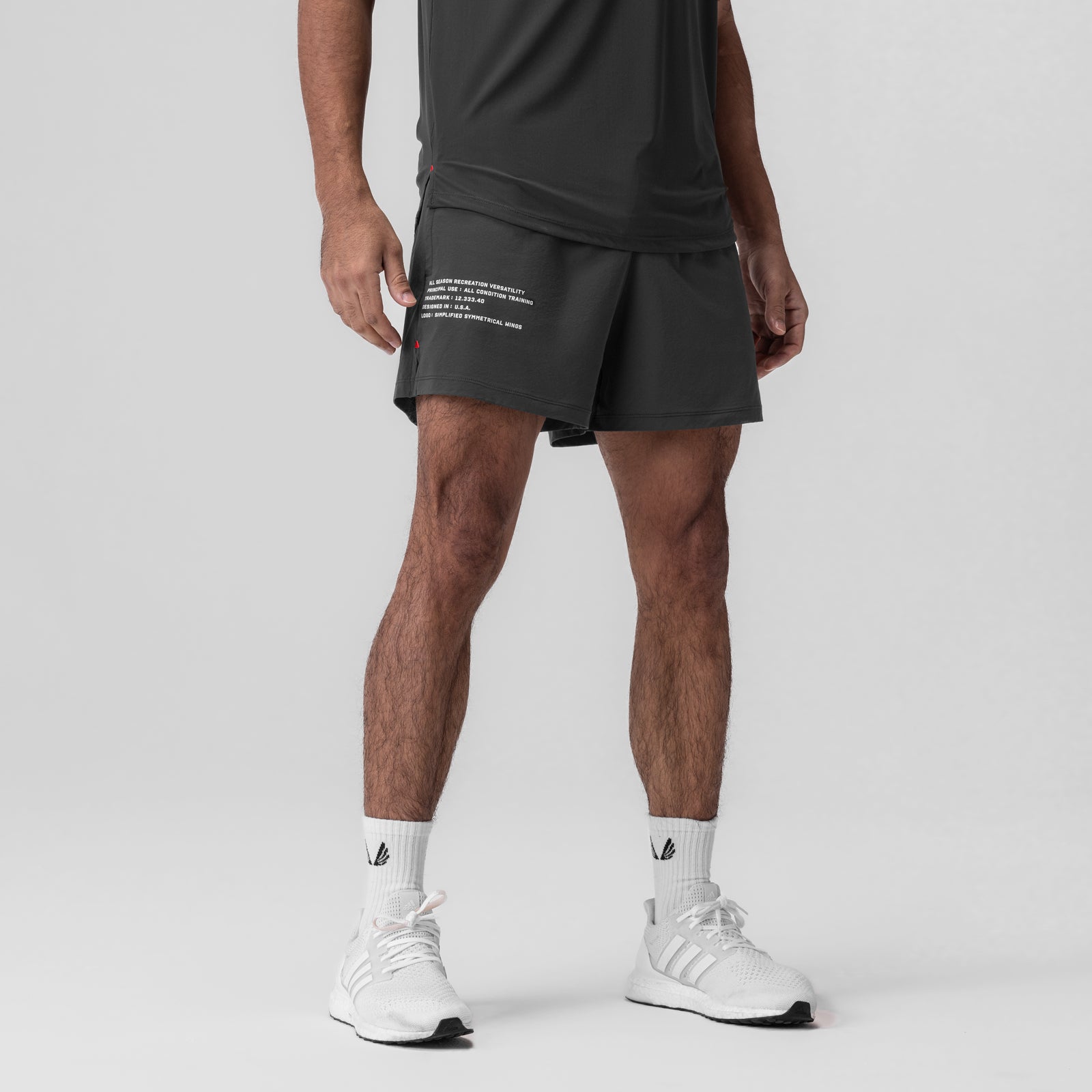 0942. Aerotex™ 5" Training Short - Space Grey