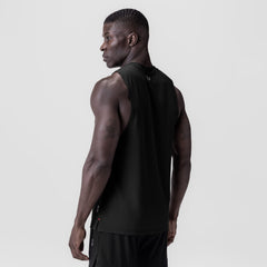 0837. 3D-Lite® 2.0 Lycra® Muscle Tank - Black "RP"