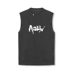 0807. Tech Essential™ Relaxed Cutoff - Space Grey "Koi"