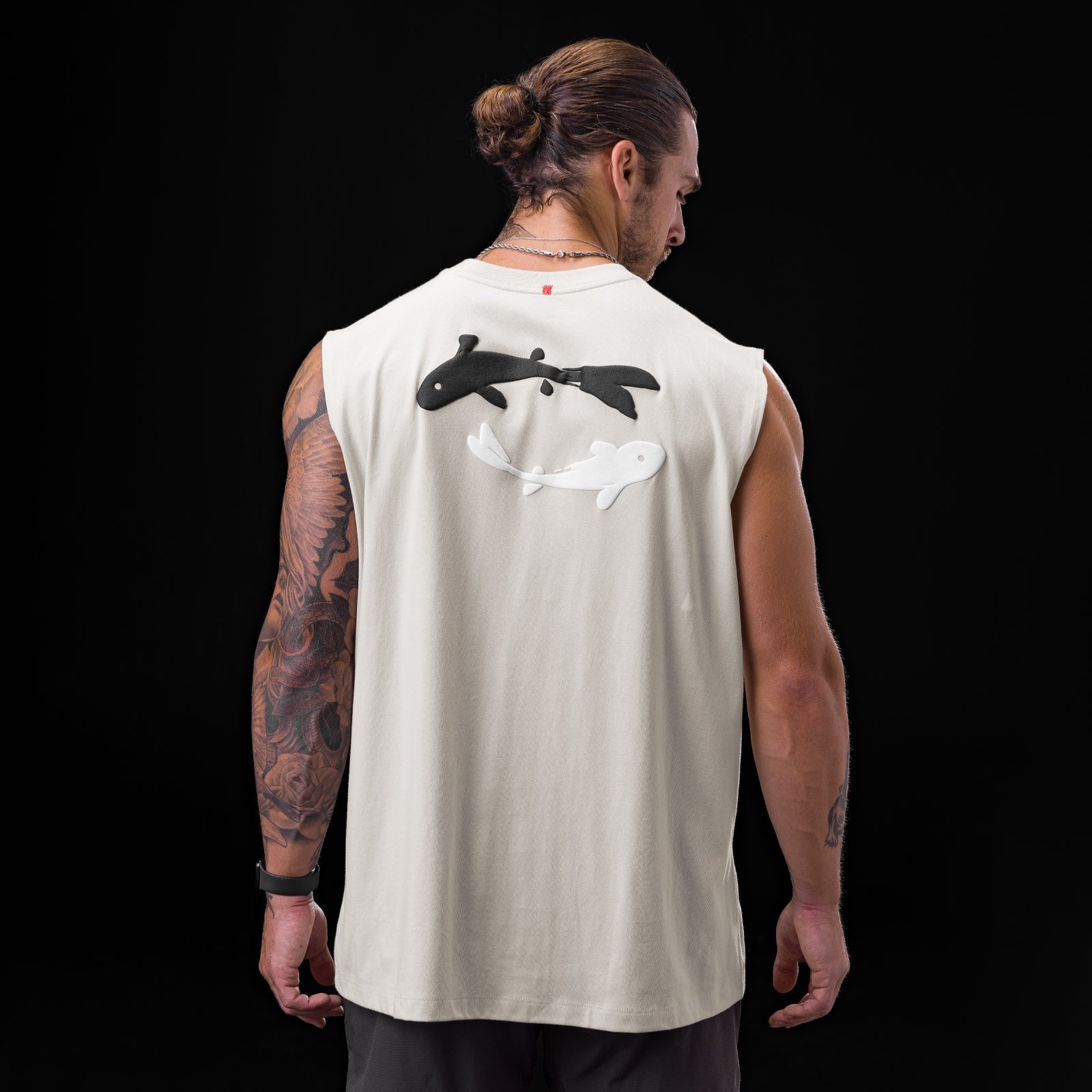0807. Tech Essential™ Relaxed Cutoff - Stone "Koi"