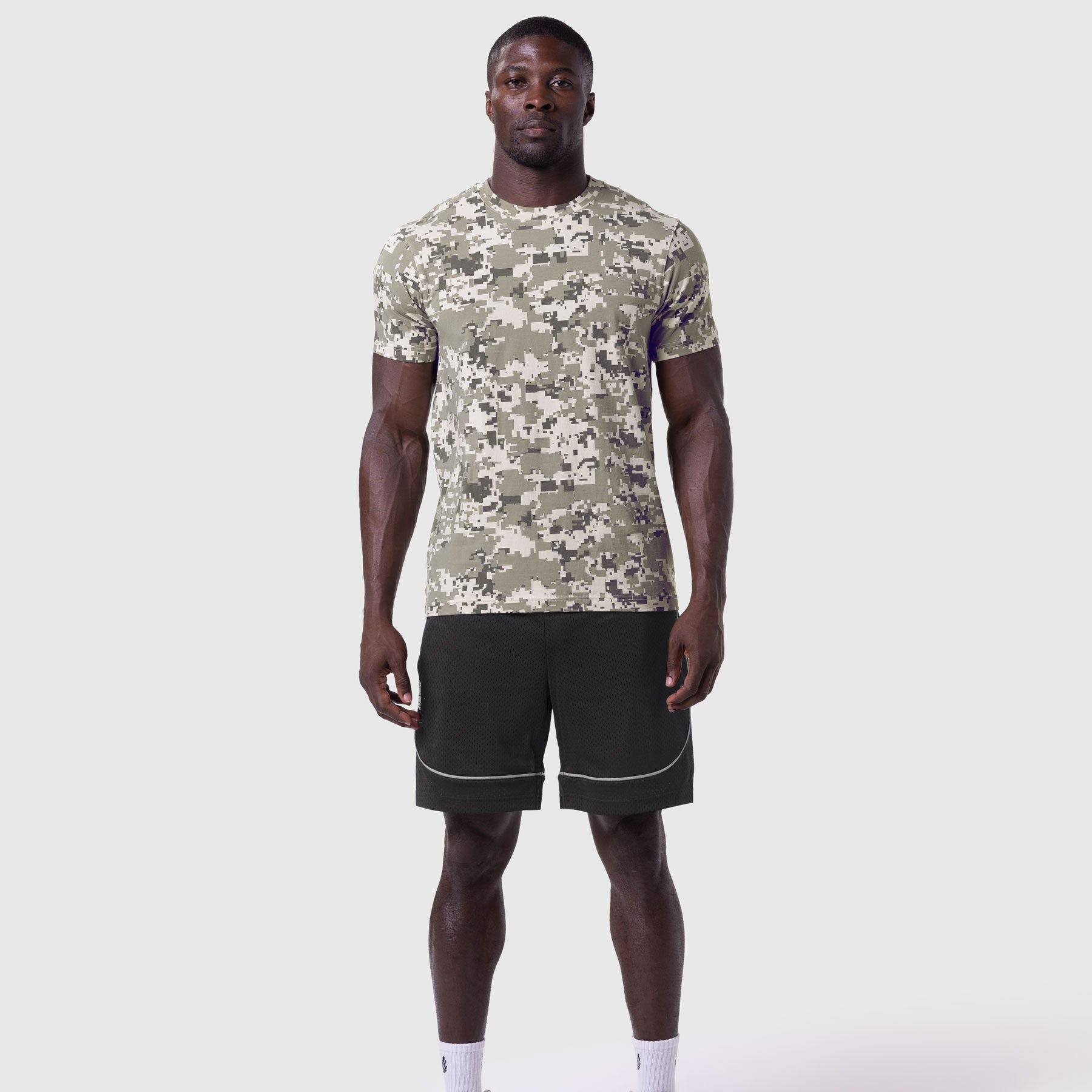 0923. Supima® Essential Tee - Digital Camo