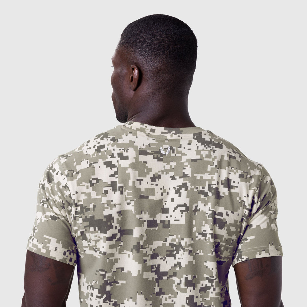0923. Supima® Essential Tee - Digital Camo