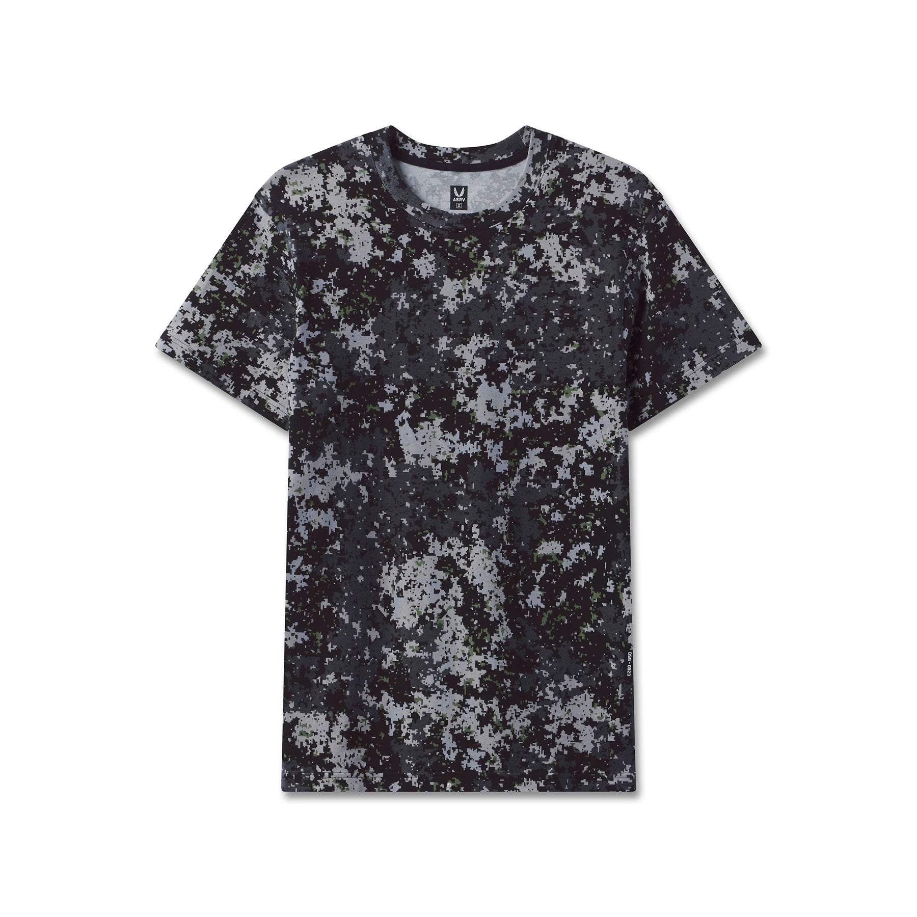 0923. Supima® Essential Tee - Pixel Camo