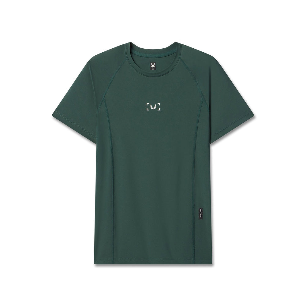 1027. WarpFlexx-Lite® Half-Sleeve Baselayer - Forest Green