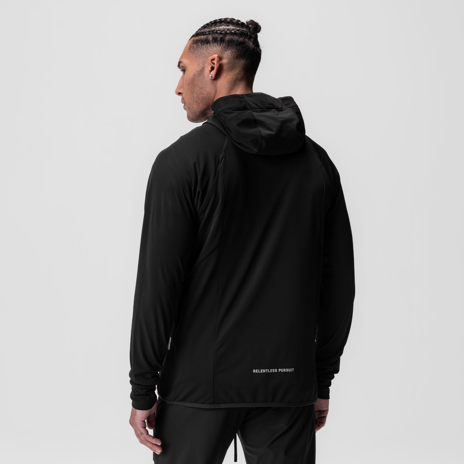 0682. Training Hoodie - Black "Cyber"