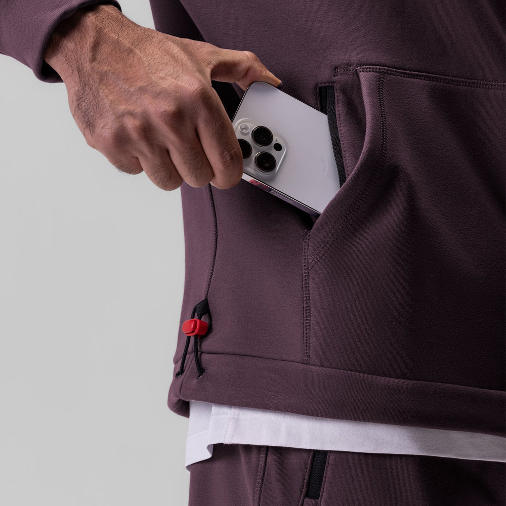 0905. Tech-Terry™ Weather-Ready Training Hoodie - Deep Purple "ASRV"