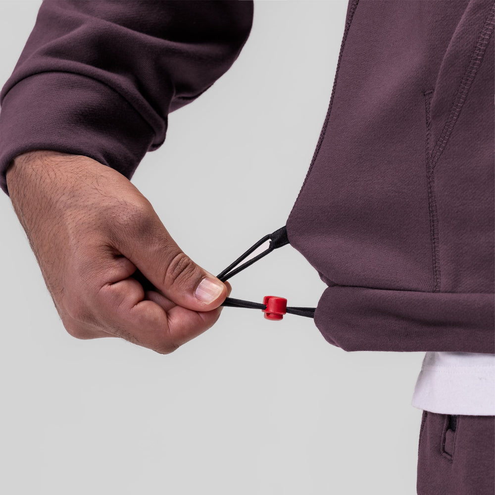 0905. Tech-Terry™ Weather-Ready Training Hoodie - Deep Purple "ASRV"