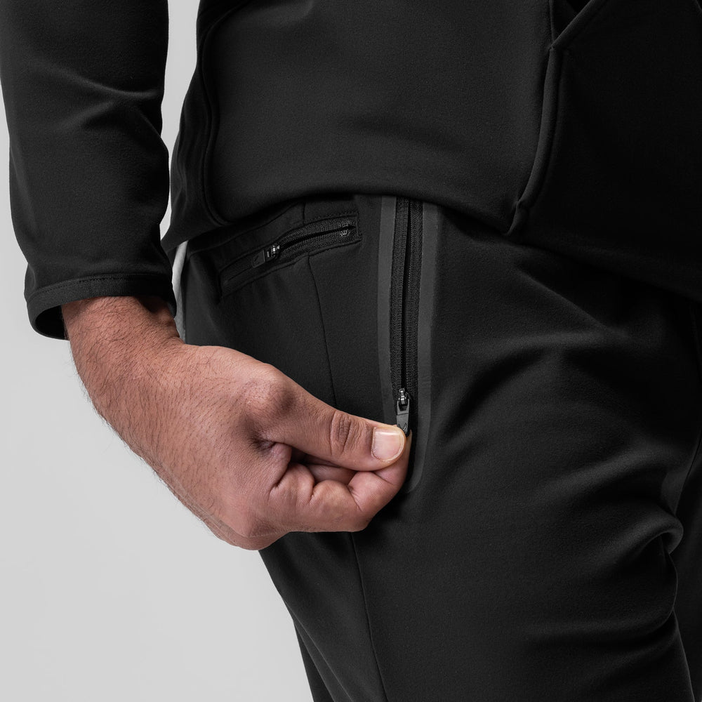 0955. Performance Fleece Jogger - Black
