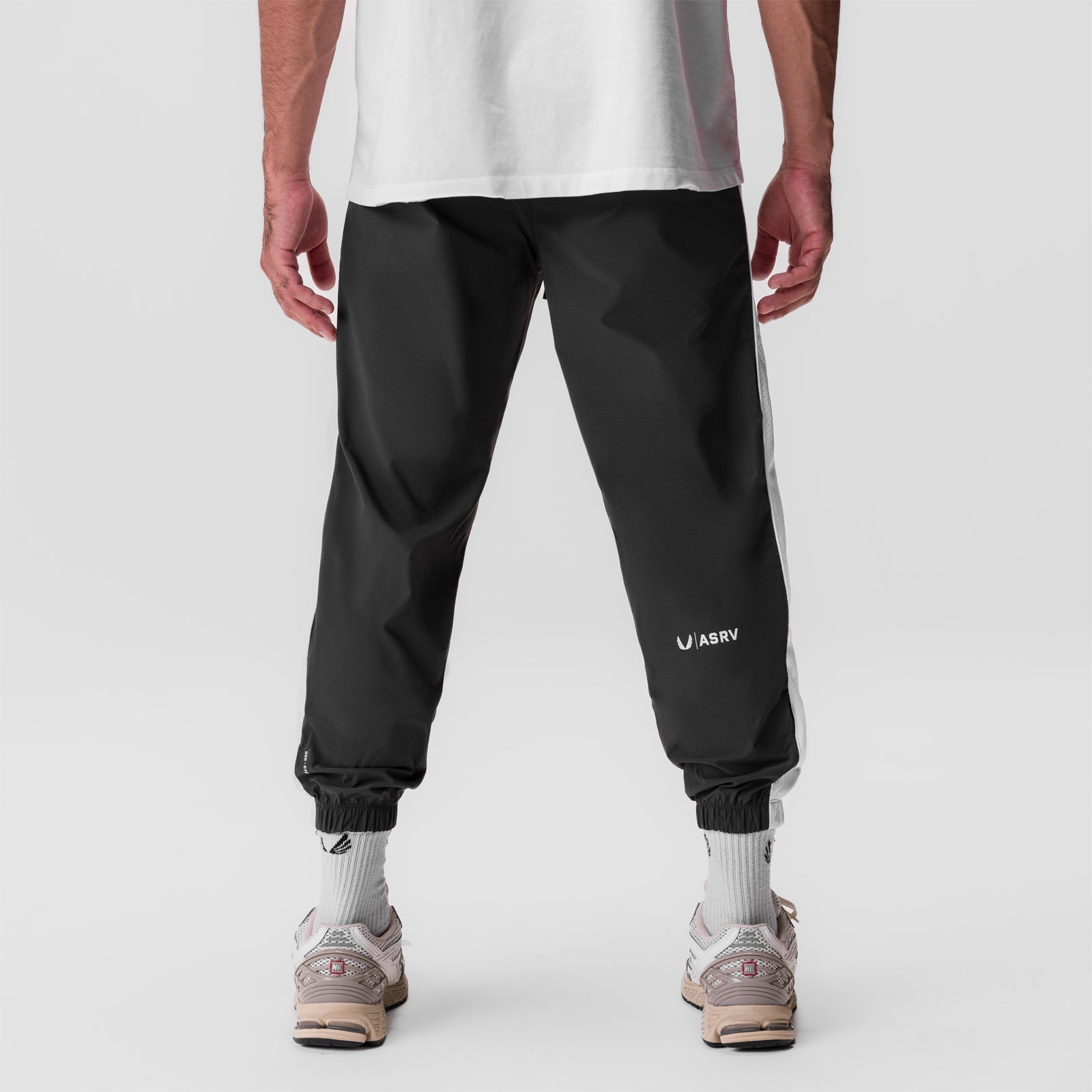 0796. Ripstop Oversized Track Pant - Space Grey