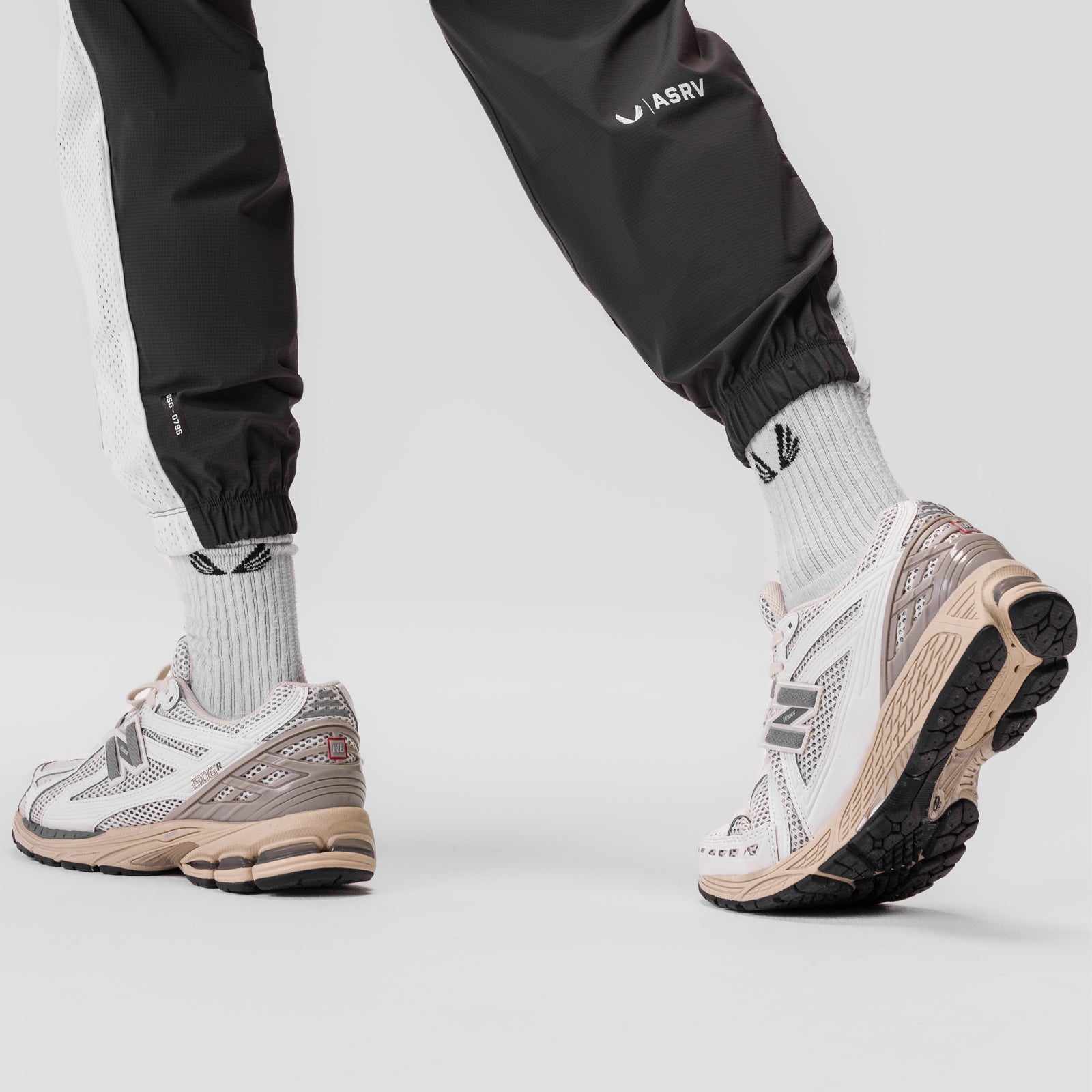 0796. Ripstop Oversized Track Pant - Space Grey