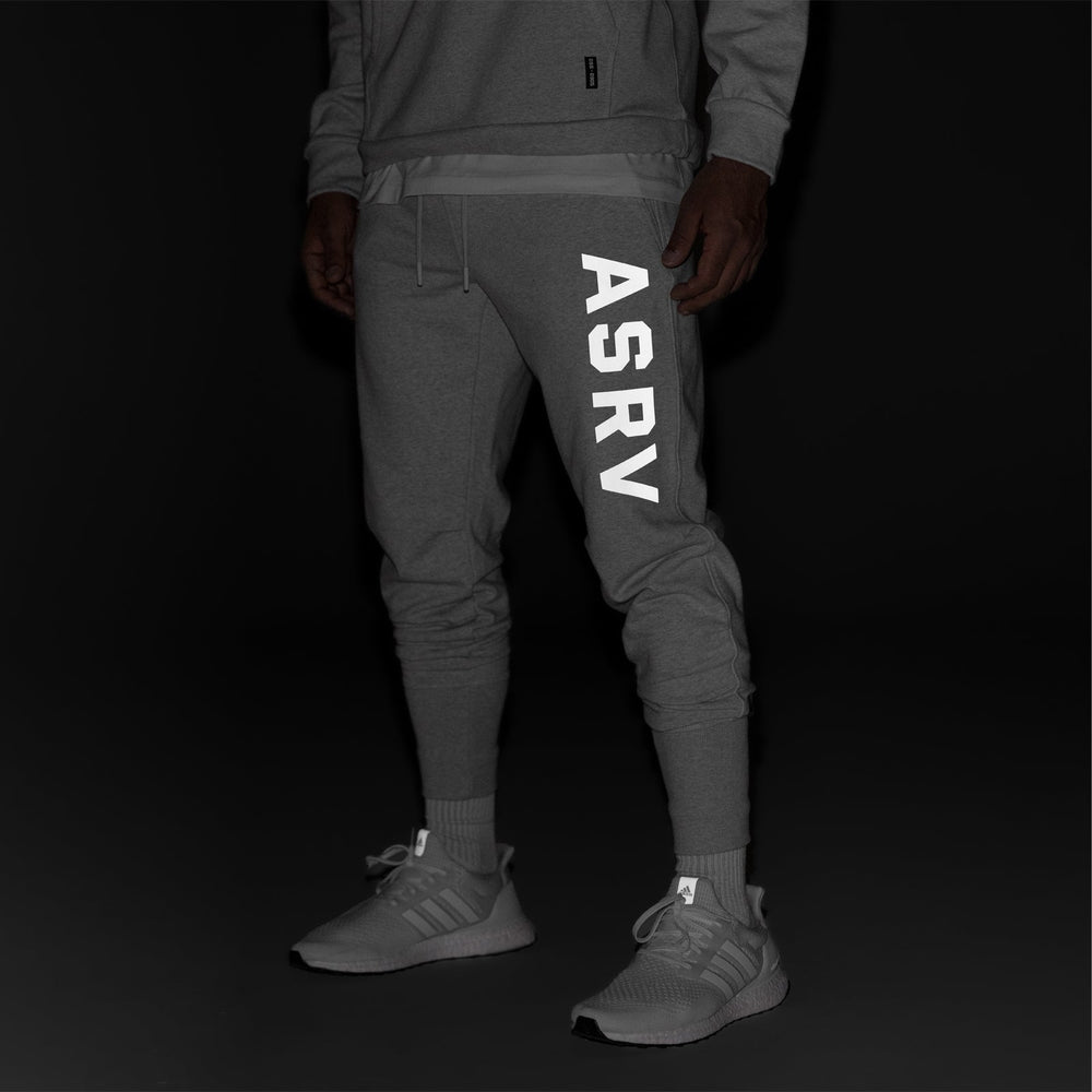 0915. Tech-Terry™ High Rib Jogger - Heather Grey "ASRV"