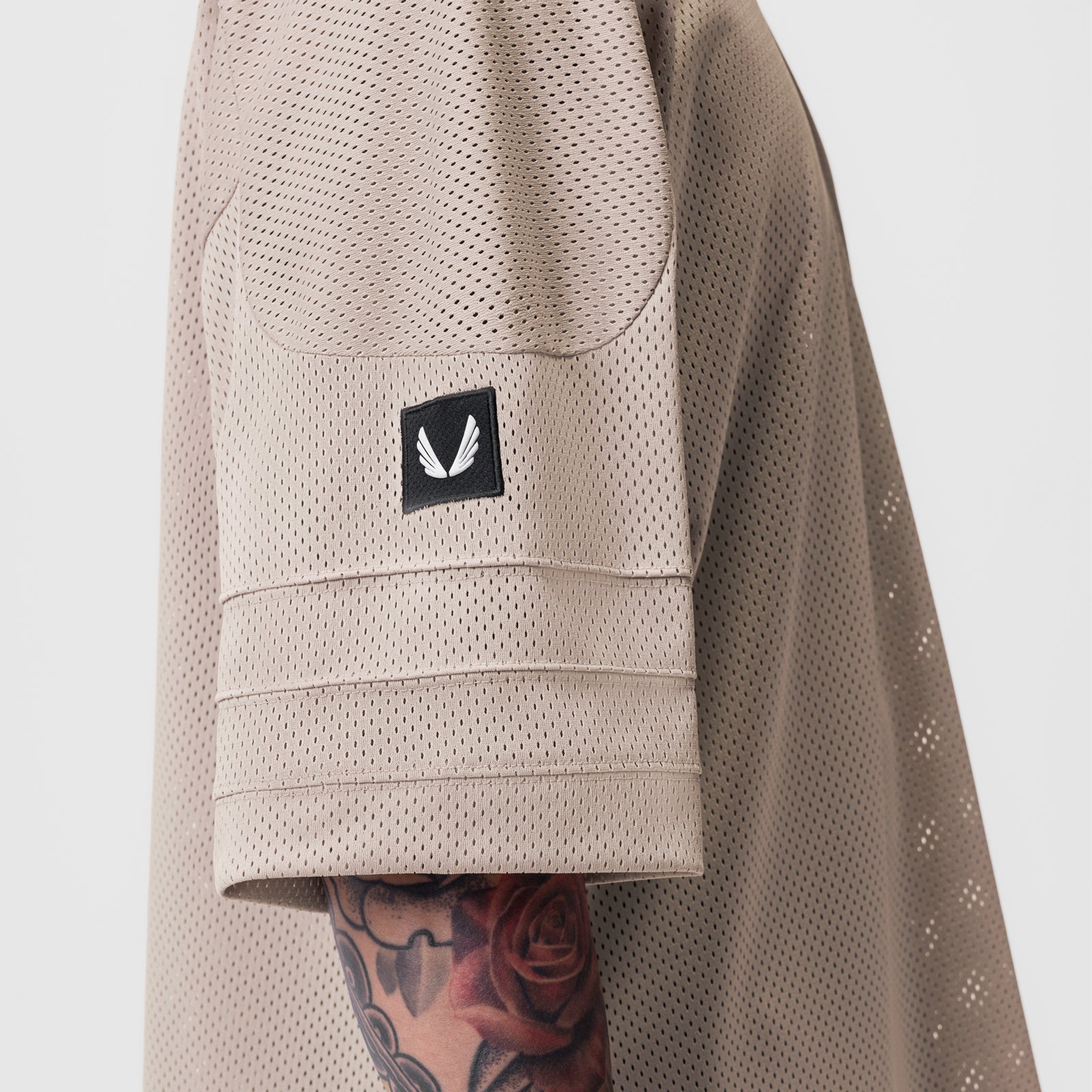 0772. SilverPlus™ Mesh Oversized Jersey - Beige