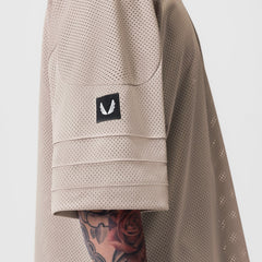 0772. SilverPlus™ Mesh Oversized Jersey - Beige