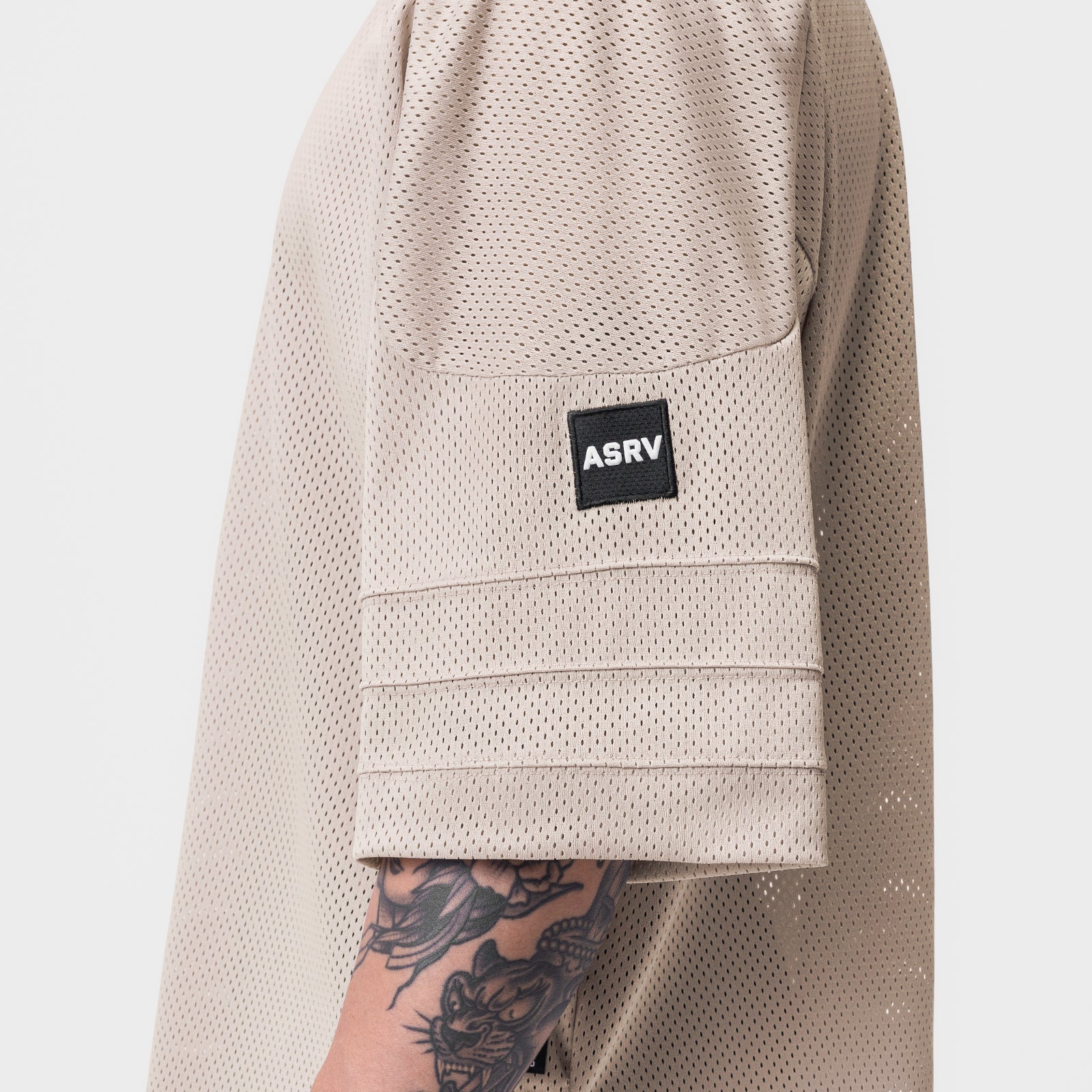 0772. SilverPlus™ Mesh Oversized Jersey - Beige
