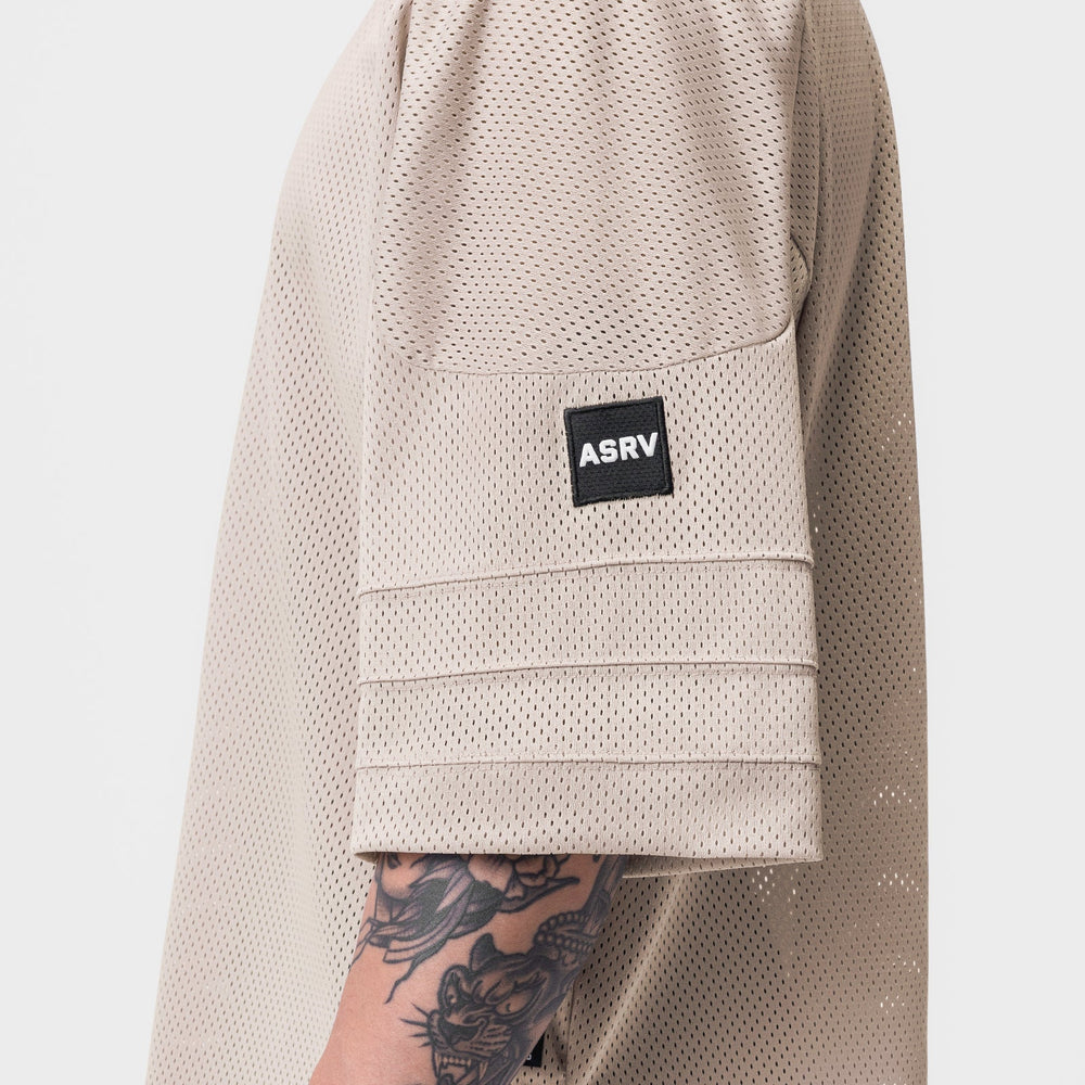 0772. SilverPlus™ Mesh Oversized Jersey - Beige