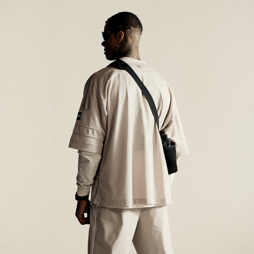 0772. SilverPlus™ Mesh Oversized Jersey - Beige