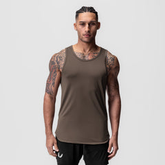 0830. AeroSilver® Tank Top - Deep Taupe