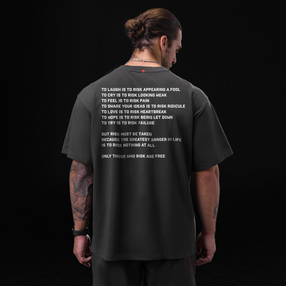 0797. Tech Essential™ Relaxed Tee - Space Grey "ASRV 8"