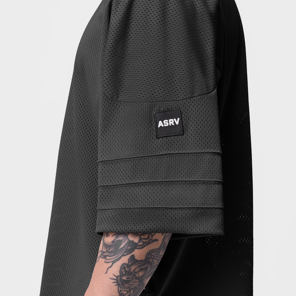 0772. SilverPlus™ Mesh Oversized Jersey - Black