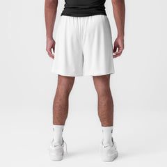 0988. Reversible 2-in-1 Short - White